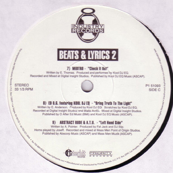Various - Beats & Lyrics 2