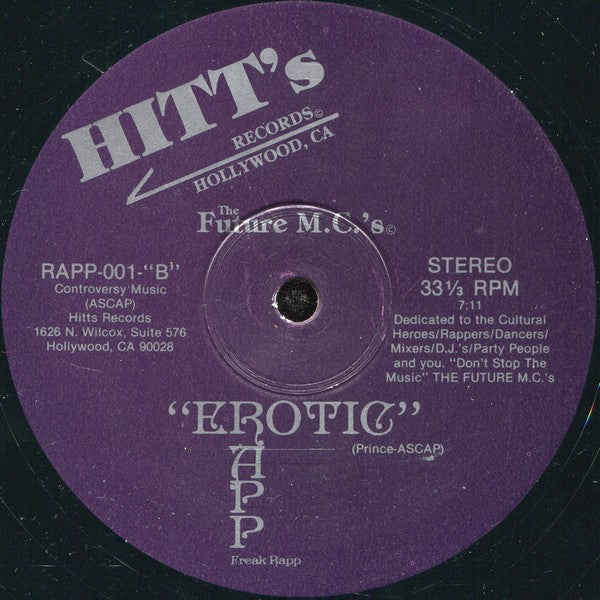 Future Flash - State Of Shock Rapp / Erotic Rapp