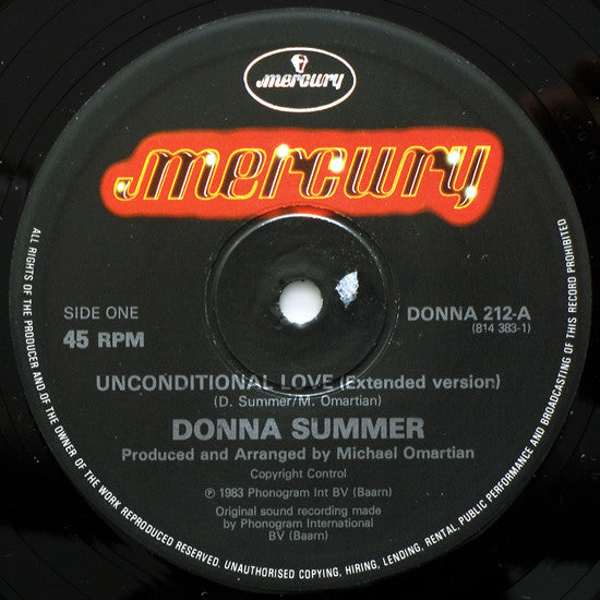 Unconditional Love (Extended Version)