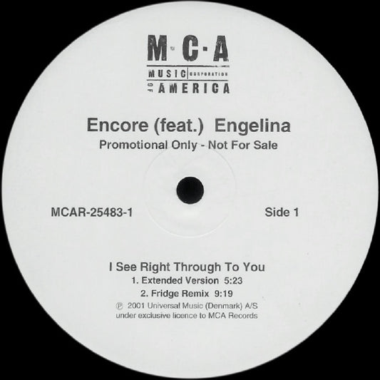 DJ Encore - I See Right Through To You