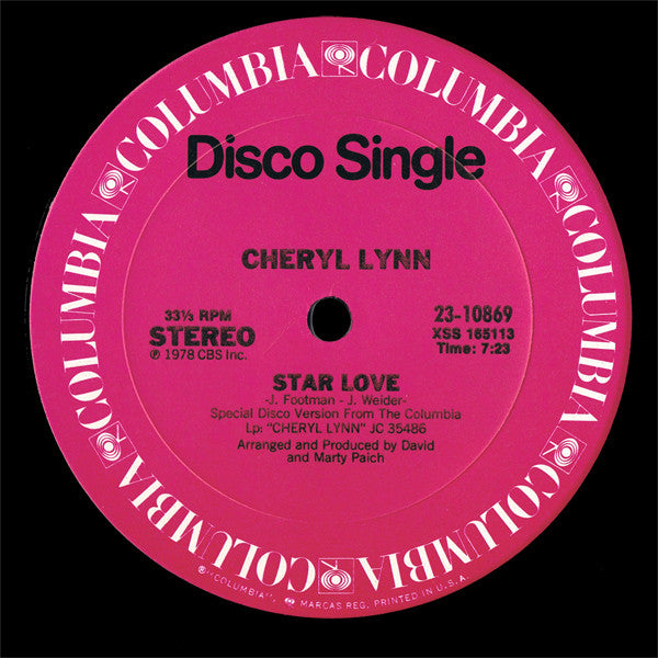 Cheryl Lynn - Got To Be Real / Star Love