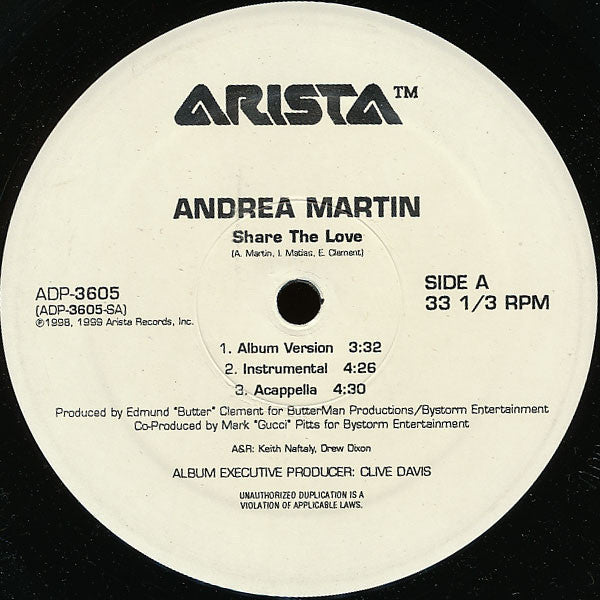 Andrea Martin - Share The Love