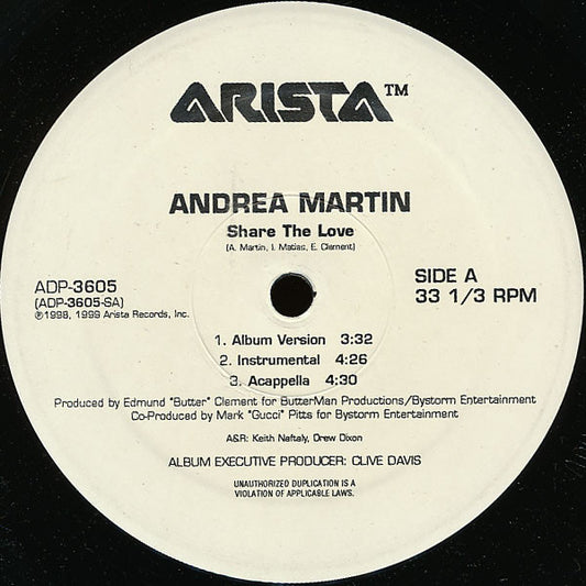 Andrea Martin - Share The Love
