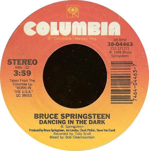 Bruce Springsteen - Dancing In The Dark / Pink Cadillac