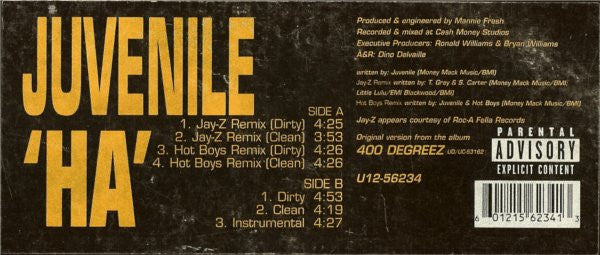 Juvenile (2) - Ha