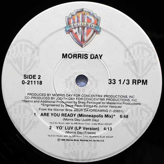 Morris Day - Are You Ready