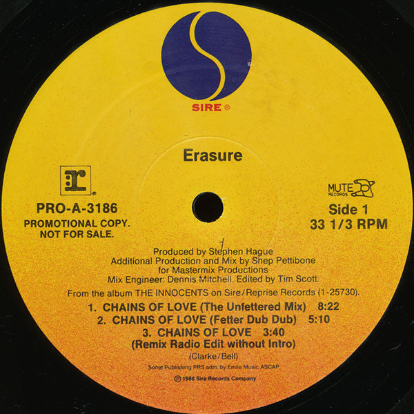 Erasure - Chains Of Love