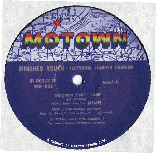 Finished Touch - The Down Sound / Need To Know You Better