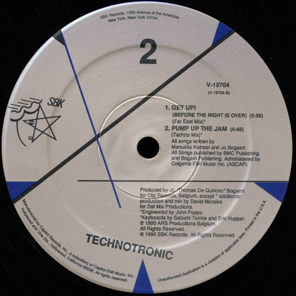 Technotronic - Get Up! (Before The Night Is Over)