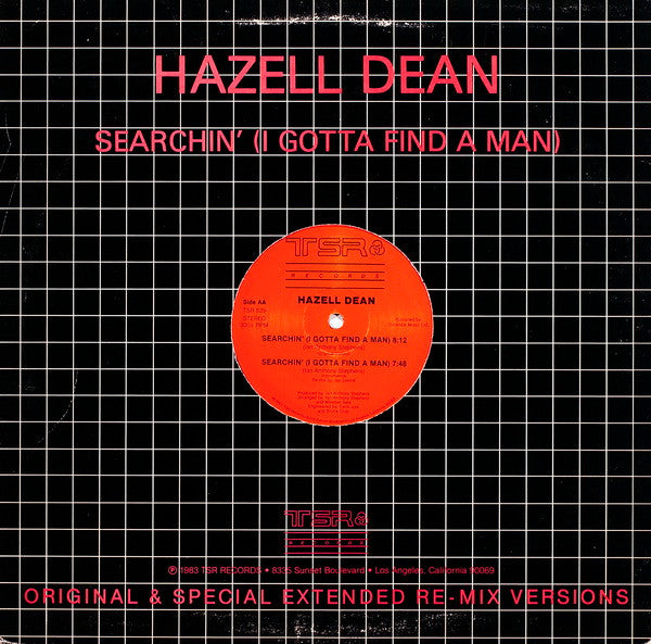 Hazell Dean - Searchin' (I Gotta Find A Man) (Original & Special Extended Re-Mix Versions)