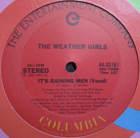 The Weather Girls - It's Raining Men