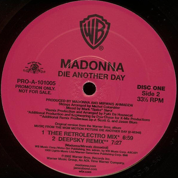 Madonna - Die Another Day (The Remixes)