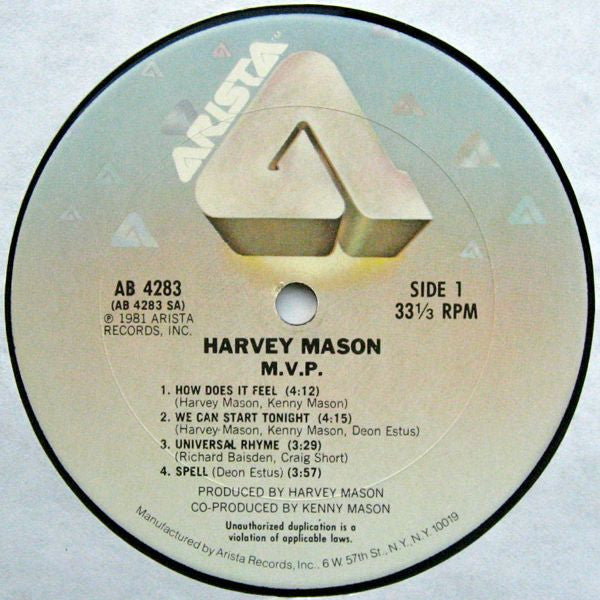 Harvey Mason - M.V.P.