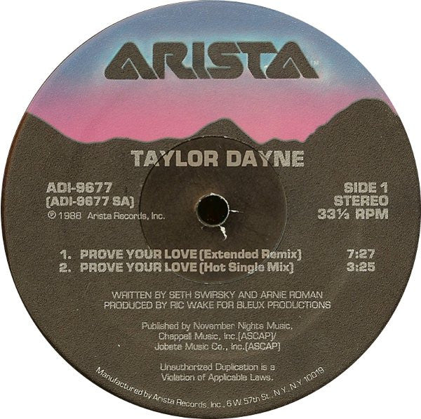 Taylor Dayne - Prove Your Love