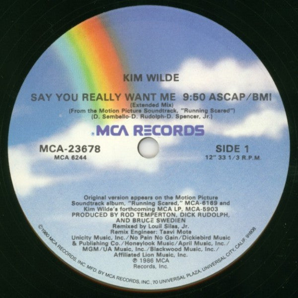 Kim Wilde - Say You Really Want Me