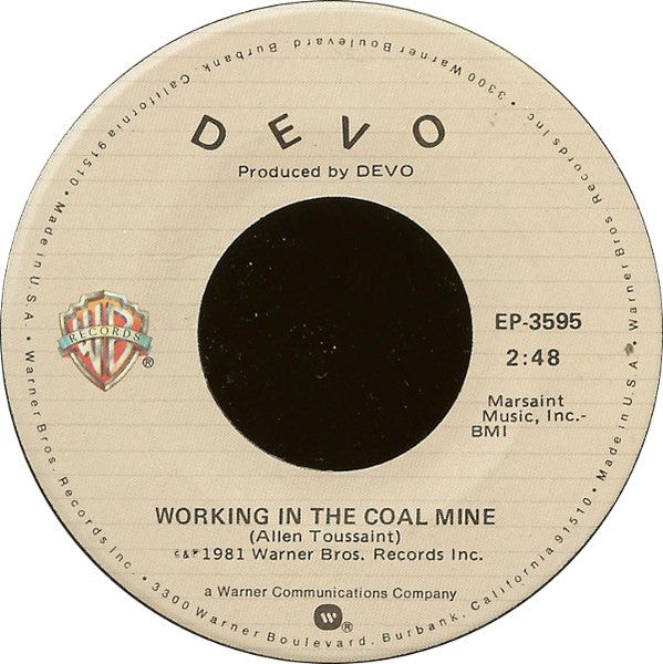 Devo - Working In The Coal Mine