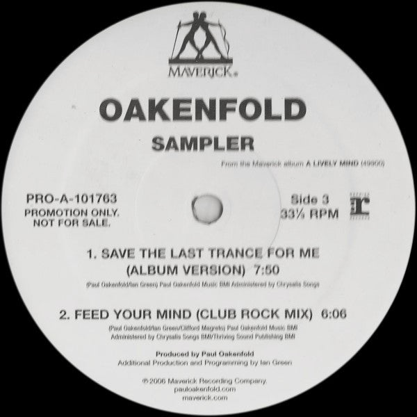 Paul Oakenfold - Oakenfold Sampler
