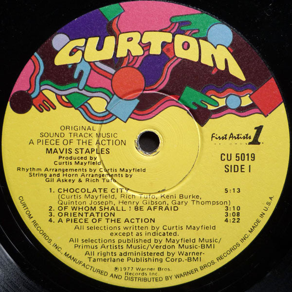 Mavis Staples / Curtis Mayfield - A Piece Of The Action [Soundtrack]