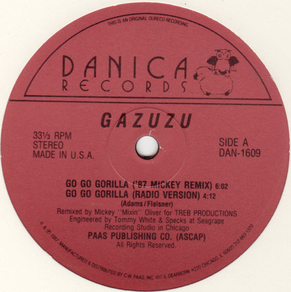 Gazuzu - Go Go Gorilla