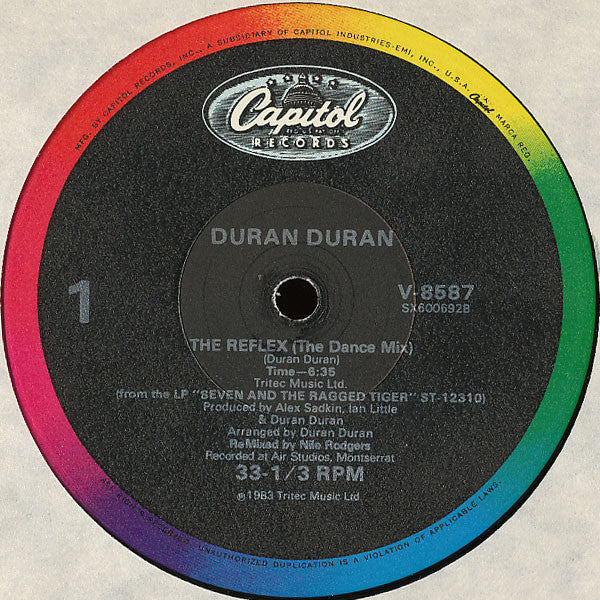 Duran Duran - The Reflex (The Dance Mix)