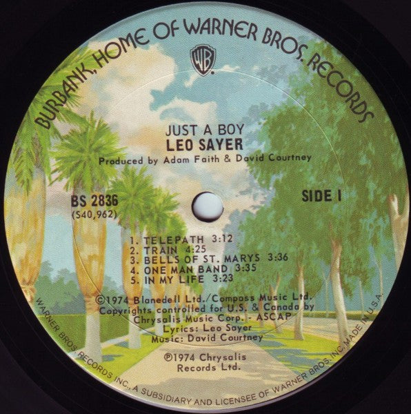 Leo Sayer - Just A Boy