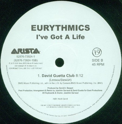 Eurythmics - I've Got A Life