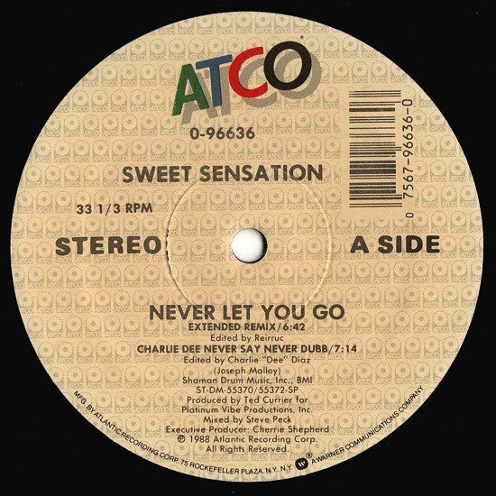 Sweet Sensation - Never Let You Go