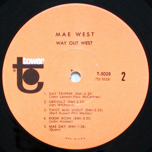 Mae West - Way Out West