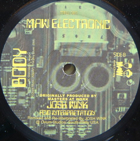 MAW Electronic - Tranz & Body (The Remixes)