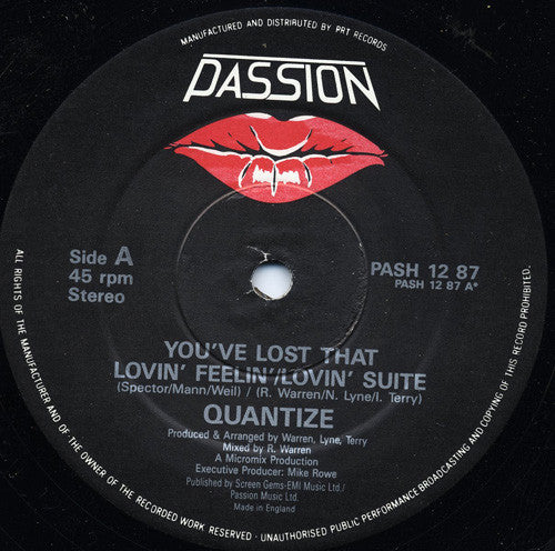 Quantize - You've Lost That Lovin' Feeling