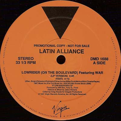 Latin Alliance - Lowrider (On The Boulevard)