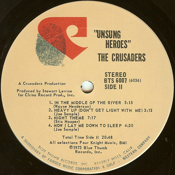 The Crusaders - Unsung Heroes