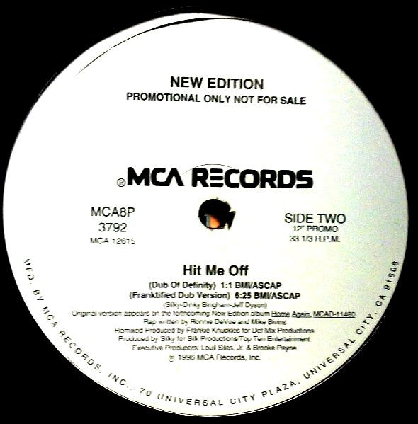 New Edition - Hit Me Off