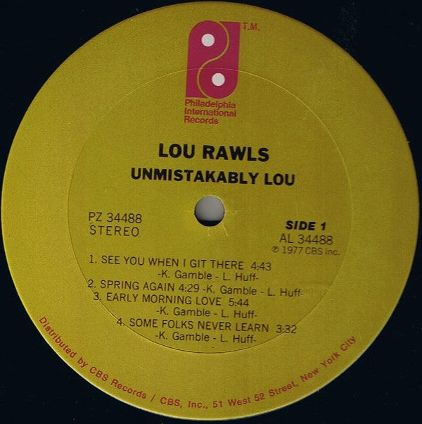 Lou Rawls - Unmistakably Lou