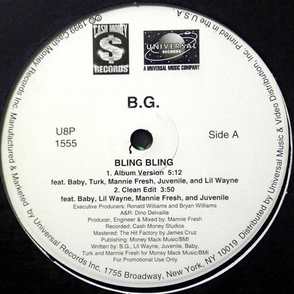 B.G. - Bling Bling