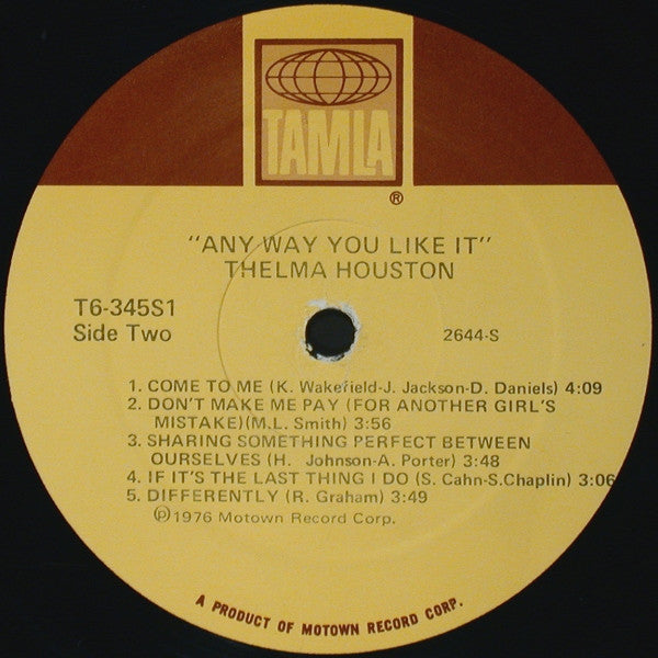 Thelma Houston - Any Way You Like It