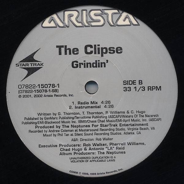 Clipse - Grindin’