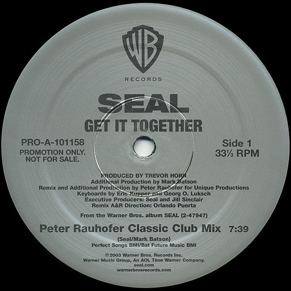 Seal - Get It Together (Remixes Part 1)