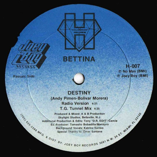 Bettina - Destiny