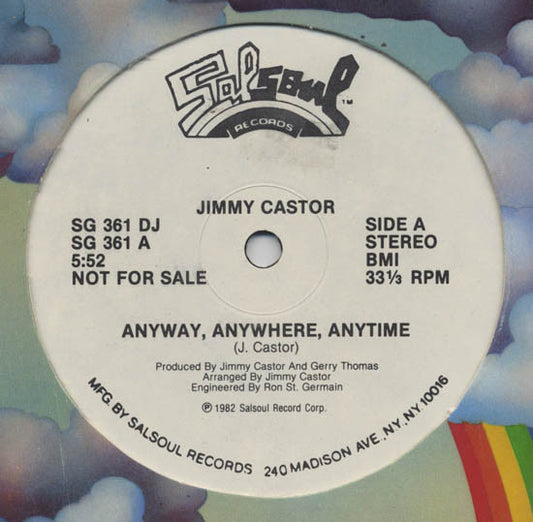 Jimmy Castor - Anyway, Anywhere, Anytime