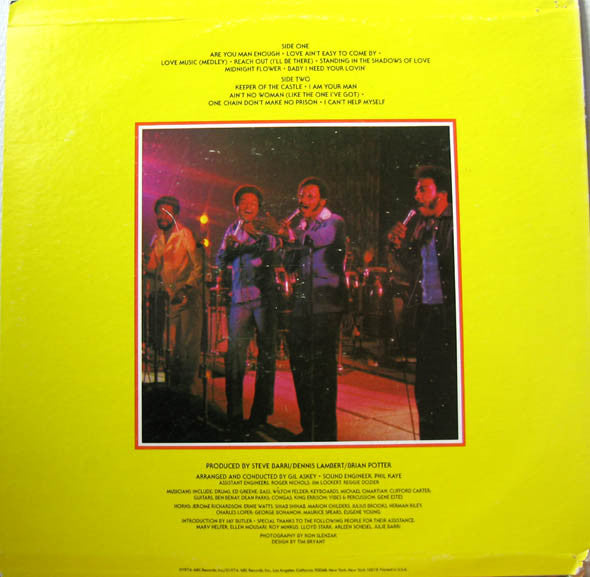 Four Tops - Live & In Concert