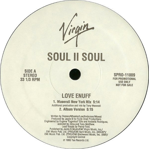 Soul II Soul - Love Enuff