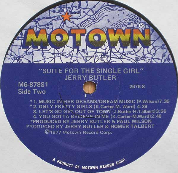 Jerry Butler - Suite For The Single Girl