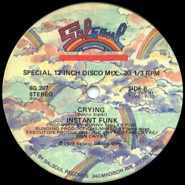 Instant Funk - I Got My Mind Made Up / Crying