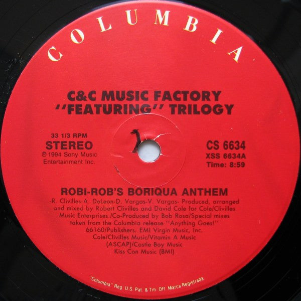 C + C Music Factory - Take A Toke (The Remix)
