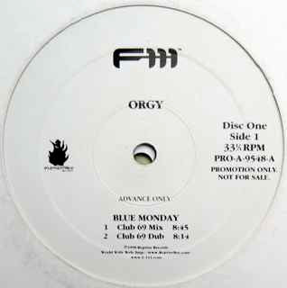 Orgy - Blue Monday / Stitches