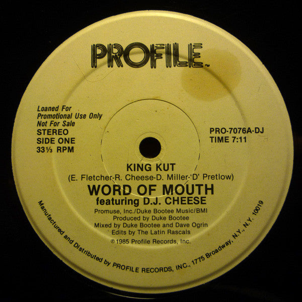 Word Of Mouth (2) - King Kut