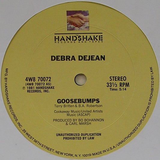 Debra Dejean - Goosebumps