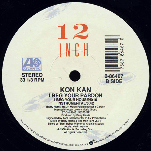 Kon Kan - I Beg Your Pardon