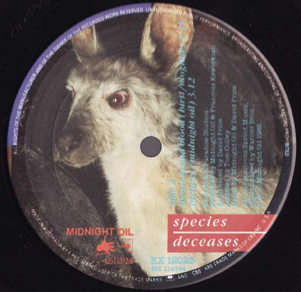 Midnight Oil - Species Deceases